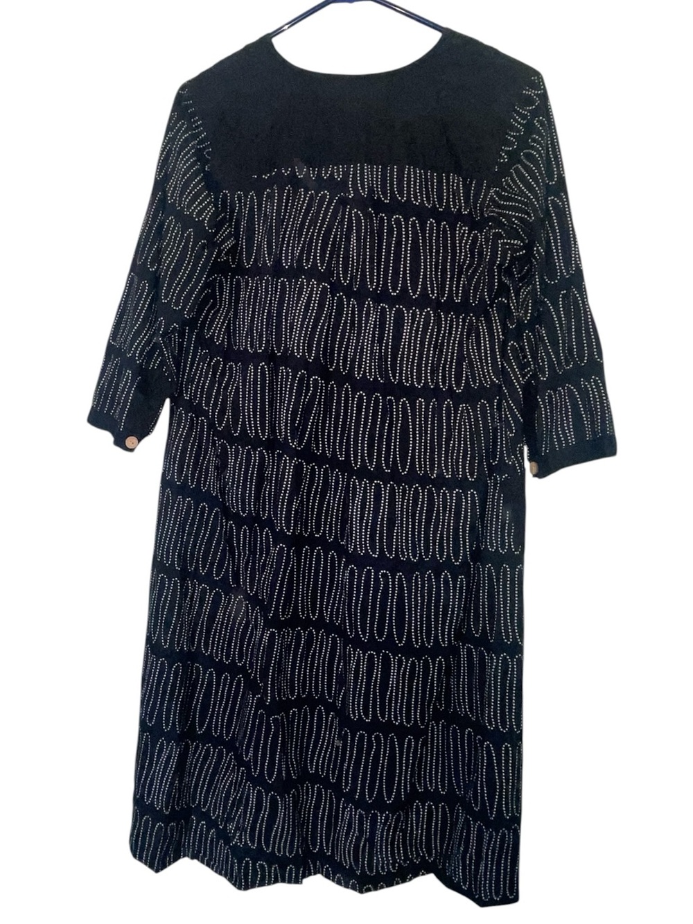 Artisan Kiki Sol cotton tunic/dress. Size medium GUC - Picture 5 of 9